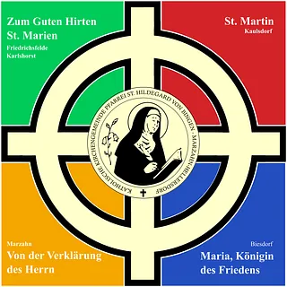 Logo Katholische Kirchengemeinde Pfarrei St. Hildegard von Bingen Marzahn-Hellersdorf